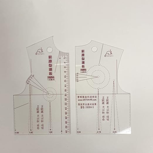 YILIANLIN 3X 1:5 Fashion Design Ruler Cloth Design School Student Teching - Image 2