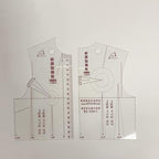 YILIANLIN 3X 1:5 Fashion Design Ruler Cloth Design School Student Teching - Image 2