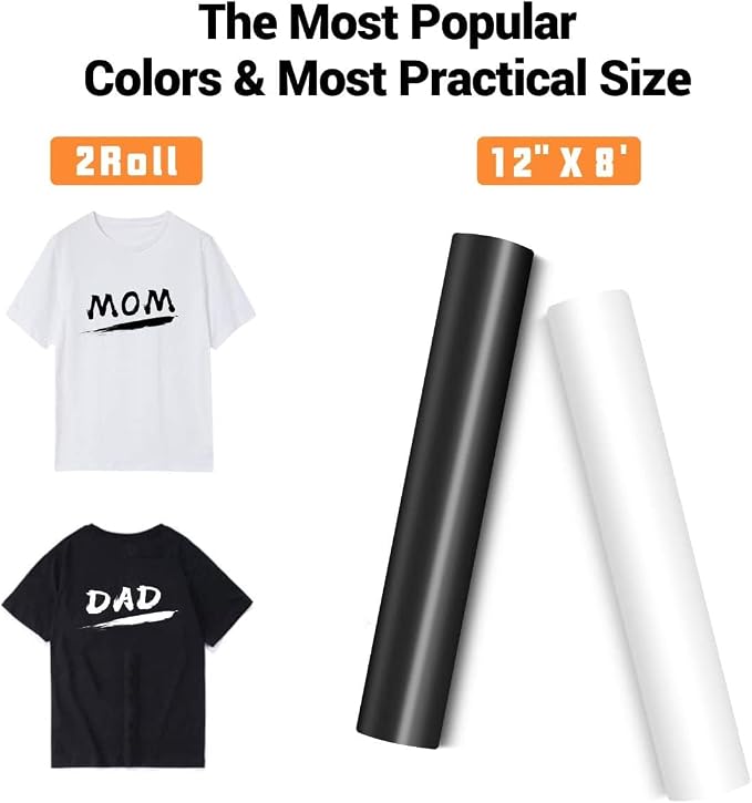 HTVRONT Heat Transfer Vinyl Rolls - Image 4