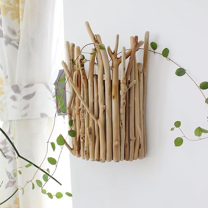 Natural Driftwood Pieces, Unfinished Wooden Sticks - Image 8