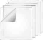 Outus 20 Pieces 4 x 4 Inches Clear Plastic Acrylic Sheets 0.12 Inch Thick by Outus
