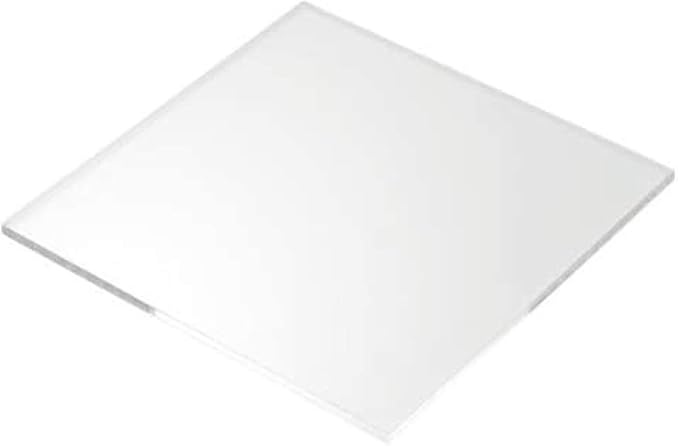 Acrylic Sheets Transparent Acrylic Sheet, Thickness 5 MM Acrylic Square Panel by Unknown