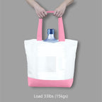 TOPDesign 3-Pack Super Strong Large 12oz Cotton Canvas Tote Bags, Reusable - Image 6
