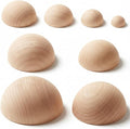 ZENFUN 8 Pcs 8 Sizes Half Round Pottery Tools Set, Wooden Ceramic Top Tool Clay by ZENFUN