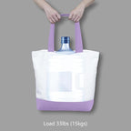 TOPDesign 3-Pack Super Strong Large 12oz Cotton Canvas Tote Bags, Reusable - Image 6