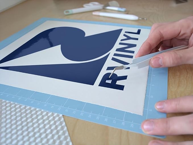 ORACAL 951 Dark Blue Gloss Permanent Adhesive Vinyl Roll - Image 4