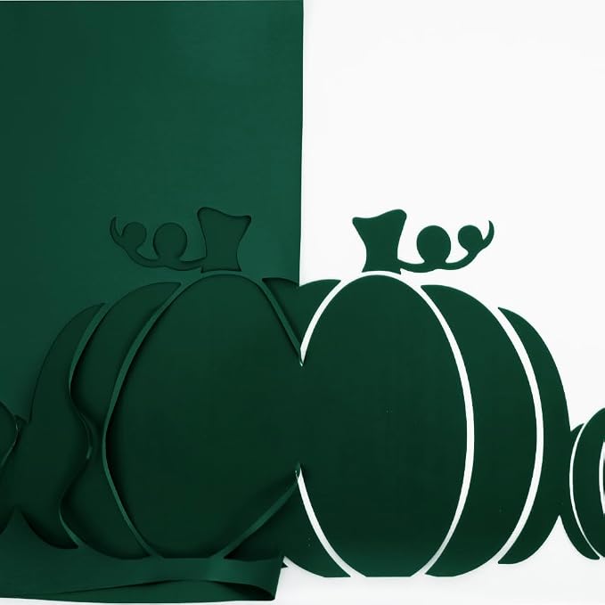 FUNKAKA Dark Green HTV Heat Transfer Vinyl Rolls, Adhesive HTV Vinyl - Image 3