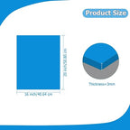 2 Pack 16'' x 20'' Opaque SkyBlue Acrylic Sheet, 3mm Thick Acrylic Plastic - Image 2