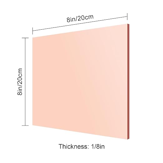 Rose Gold Mirror Acrylic Sheet - Image 6