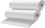 2-Pack White Eva Foam Cosplay Sheets roll, Premium eva Craft Foam 5mm Thick by MEARCOOH