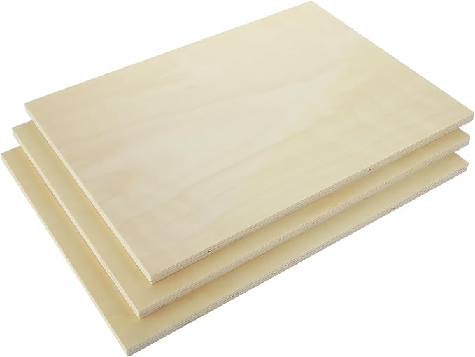 5 Pack Basswood Sheets for Crafts, Pyrography, Wood Engraving, Wood Burning - Image 3