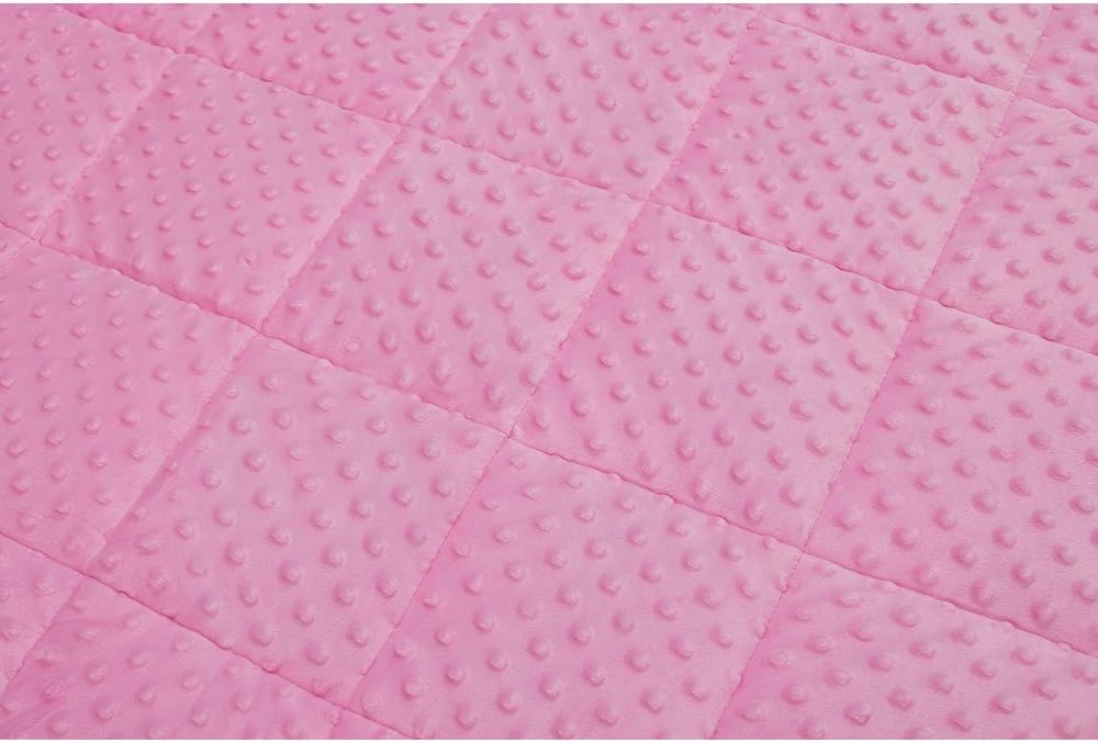 TONGDADA Minky Weighted Blanket | 40''x60'', 7lbs | Cozy and Soft Minky - Image 7