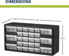 Akro-Mils 26-Drawer Plastic Drawer Storage Cabinet - Image 2