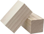 4 Inch Wood for Carving, Rectangular Wooden Blocks for DIY Carving, Large - Image 5