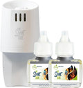Scent Fill Bonfire Plug in Air Freshener Starter Kit, 2 Refills + Diffuser