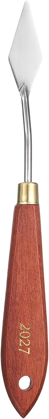HARFINGTON Palette Knife Painting Tool 1.77" x 0.67" Stainless Steel Teardrop by HARFINGTON