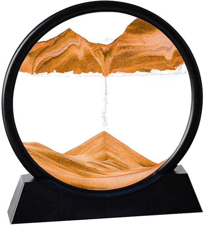 Arthink Moving Sand Art Picture, Liquid Motion 3D Sea Sandscape in Motion by Arthink