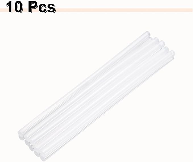 HARFINGTON 10pcs Hot Glue Sticks 0.28" Dia x 7.48" Long EVA Mini Hot Melt - Image 3