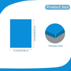 2 Pack 12'' x 16'' Opaque SkyBlue Acrylic Sheet, 3mm Thick Acrylic Plastic - Image 2