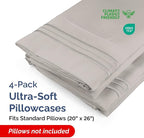 Standard Pillow Cases Set of 4 - Image 2