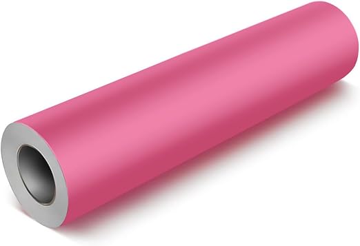 VViViD DECO65 Soft Pink Matte Permanent Adhesive Craft Vinyl by VVIVIDVINYL