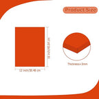 2 Pack 12'' x 16'' Opaque Orange Acrylic Sheet, 3mm Thick Acrylic Plastic - Image 2