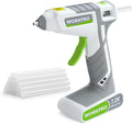 WORKPRO 7.2V Cordless Hot Melt Glue Gun, Rechargeable Fast Preheating Glue Gun by WORKPRO
