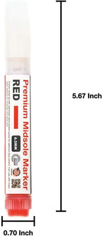 Wilkins Premium Midsole Marker for Customization Paint on Leather, Fabric and - Image 6