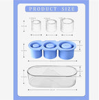 Silicone Ice Mold for Stanley Cup 30 40oz, Tumbler Ice Maker | Easy Fill and - Image 2