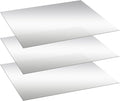 3 Pcs Acrylic Two Way Mirror Sheets by Yudlto