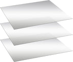 3 Pcs Acrylic Two Way Mirror Sheets by Yudlto
