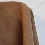NAT Leathers, Desert Tan Tumbled Nubuck Soft Faux Vegan Leather PU {Peta by NATLeathers