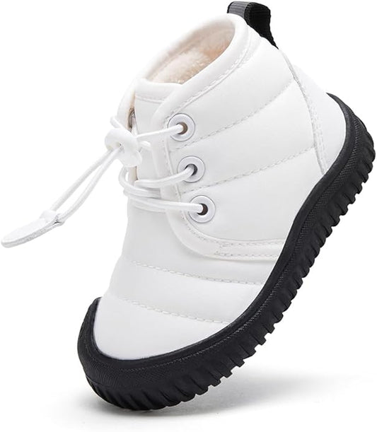 BMCiTYBM Toddler Baby Winter Snow Boots Boy Girl Faux Fur Warm Non Slip First Walking Infant Shoes