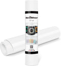 TECKWRAP Permanent Adhesive Vinyl 12" x 10ft, Glossy White by TECKWRAP