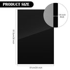 Juexica 1 Pcs 24'' x 36'' Black Acrylic Sheet 1/4'' Thick Cast Acrylic Sheet - Image 2