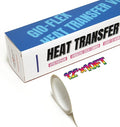 PU Heat Transfer Vinyl 12"×10ft Roll White – HTV by GIO-FLEXHTVFashionMask