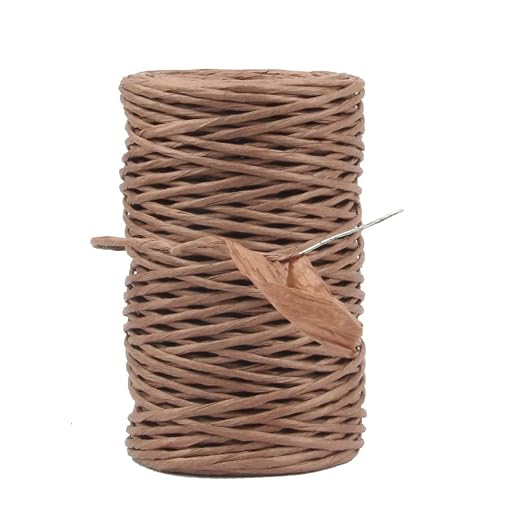Floral Wire, 2 Rolls Rustic Paper Wrapped Metal Wire 14 Gauge 328 Feet | Bind - Image 2