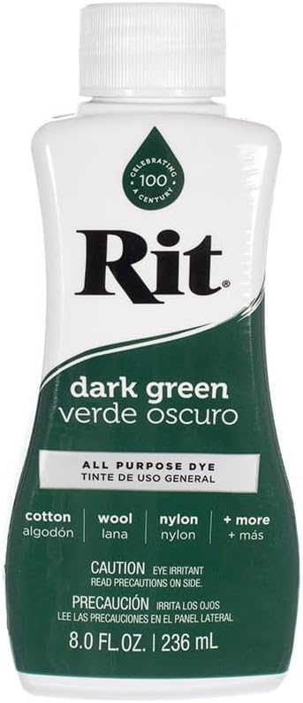 Rit Dye – 8 Oz. Liquid Fabric Dye by CraftCounty