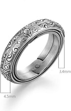 JAJAFOOK Astronomical Sphere Ball Deformation Ring Cosmic Finger Ring Lover - Image 6