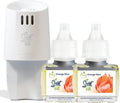 Scent Fill Orange Slice Plug in Air Freshener, Scented Oil Refills, 2 Refills + Diffuser