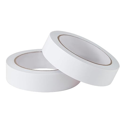 1" 2 Rolls Double Sided Adhesive Sticky Tape by ZZJMCH
