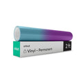 Cricut Cold-Activated, Color-Changing Vinyl – Turquoise/Purple, 2ft Roll of by Unknown