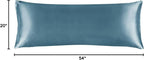 BEDELITE Satin Body Pillow Cover, Super Soft and Cooling Body Pillow Pillowcase - Image 8