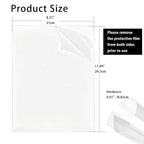 20PCS Clear Plastic Sheet, A4 PVC Flexible Plastic Board Transparent Acrylic - Image 2