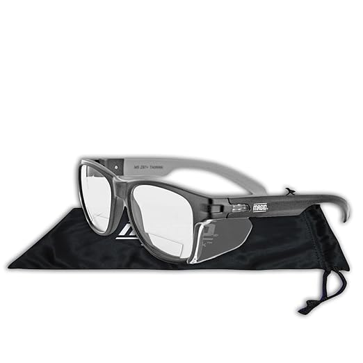 MAGID Y50 Safety Glasses for Construction | Black Frame — 24-Pack, ANSI Z87.1+ - Image 3