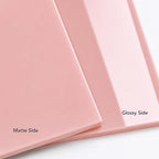 Macaron Pastel Cast Acrylic Sheets 12x12 1/8" | Dual finish matte & glossy cast - Image 2