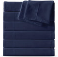 Maple&Stone Twin Flat Sheet 6 Pack, Premium Soft & Breathable, Brushed by MapleStone