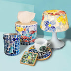 1.1lb Irregular Crystal Mosaic Tiles, Small Mosaic Tile DIY Hobbies Children - Image 3