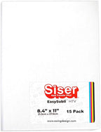 Siser EasySubli Sublimation Heat Transfer Vinyl 8.4" x 11" by SISER