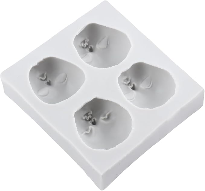 Baby Face Clay Mold Doll Face Silicone Molds - Image 3